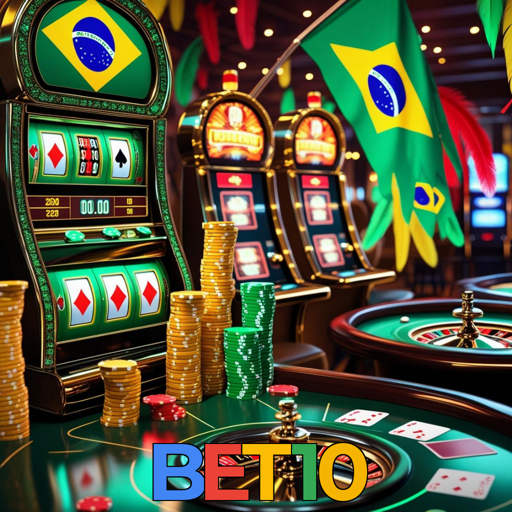 BET10：Ganhe prêmios jogando slots e apostando no futebol online!